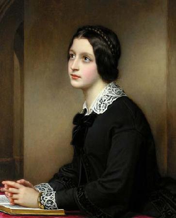 Joseph Karl Stieler : Portrait der Maria Dietsch oil painting image